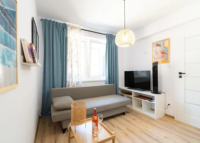 Lägenhet Piekny Klif 2 7 Min Do Morza Widok Na Debina (Ustka)