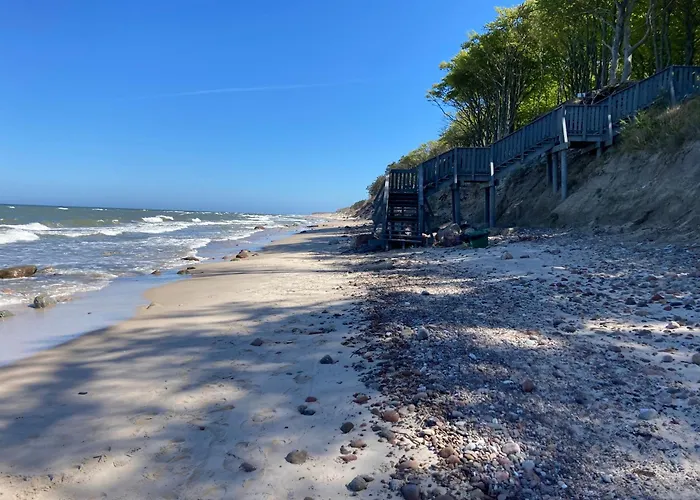 Lägenhet Piekny Klif 2 7 Min Do Morza Widok Na Debina (Ustka)